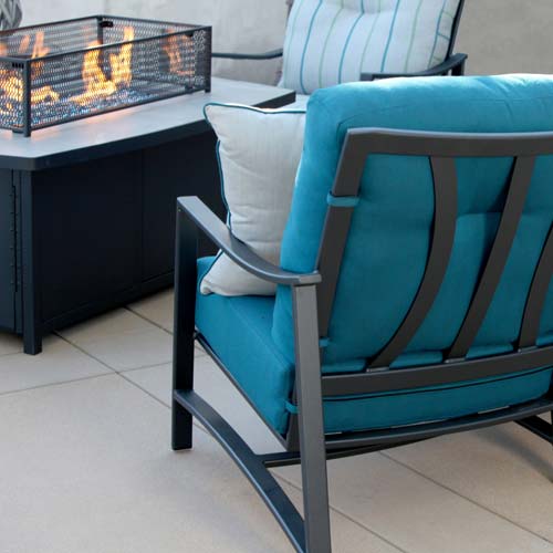 FIrepit with chairs