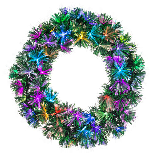 Multicolored wreath