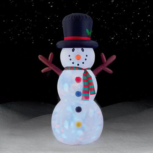 Light up snowman