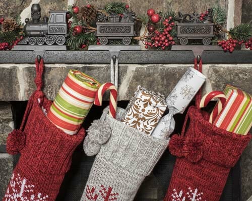 Stockings hung by the chimney