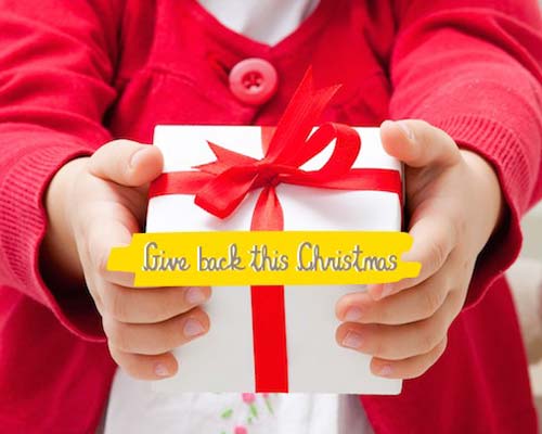 Give Back This Christmas to the community