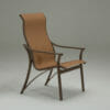 161101 Corsica High Back Sling Dining Chair