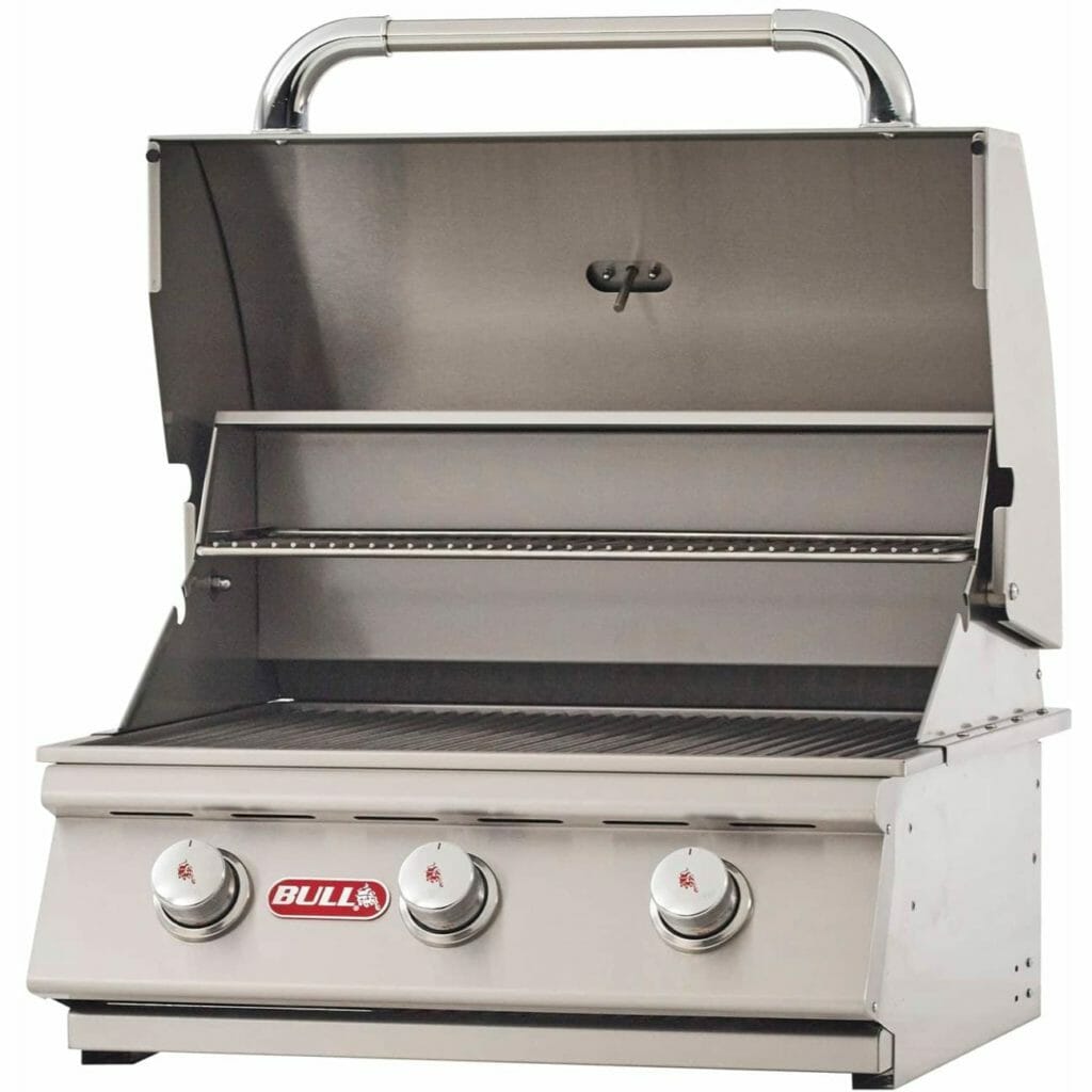 Bull Steer Premium 25Inch 3Burner BuiltIn Propane Gas Grill 69008