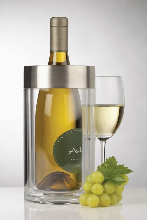 A 901 Acrylic & Stainless Steel Wine Cooler