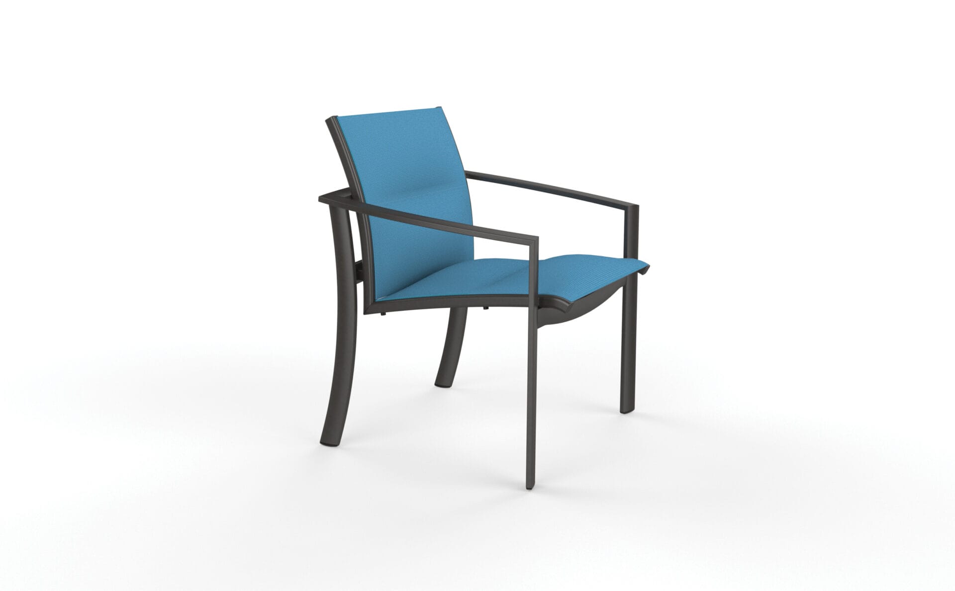 Tropitone KOR Padded Sling Dining Chair California Backyard