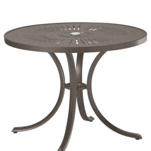 Lastratta Round Dining Umbrella Table 1836slu