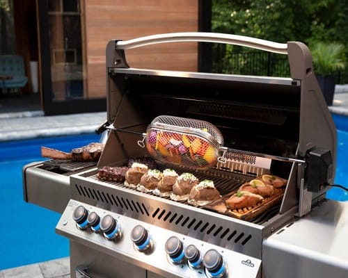 P665rsibpss Web Gallery 05 Prestige 665 Life Rotisserie Basket In Use