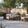 Beau Lounge With Side Table
