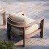 Beau Lounge With Side Table Detail Chair 02