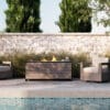Beau Swivel Lounge With Fire Table