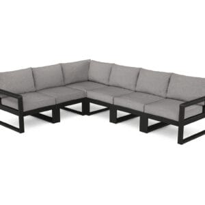 Edge 6 Piece Modular Deep Seating Set