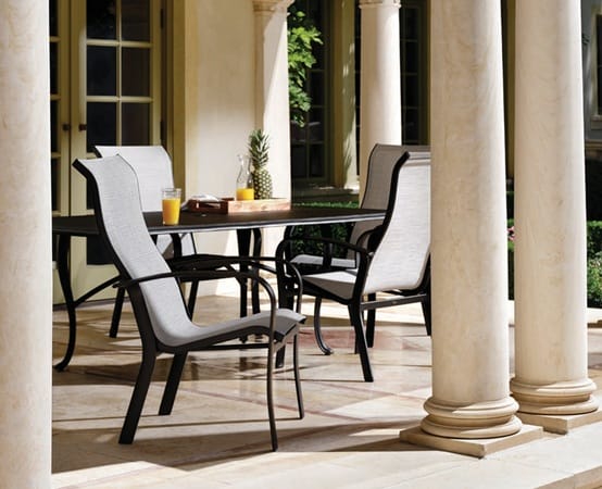 Dining set backyard patio furniture from California Backyard